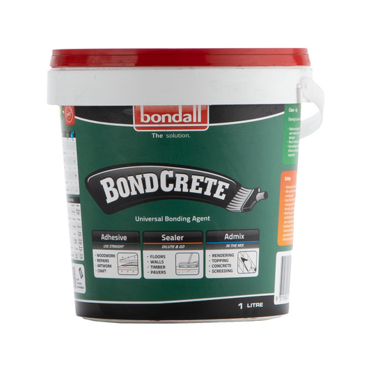 Bondall Bondcrete 1L Cement Additive Water-Based High Strength