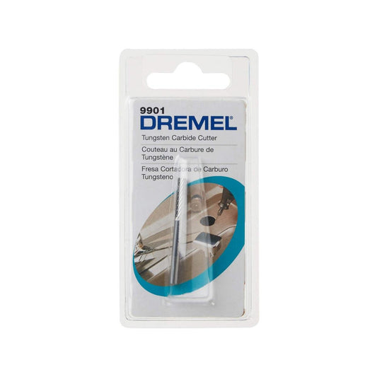 Dremel Tungsten Carbide Cutter 3.2mm Flat Tip Durable Accessory - Auzzistore
