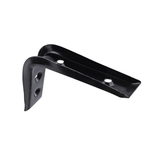 Carinya Black Angle Bracket 100x75mm Powder Coated Steel Durable - Auzzistore