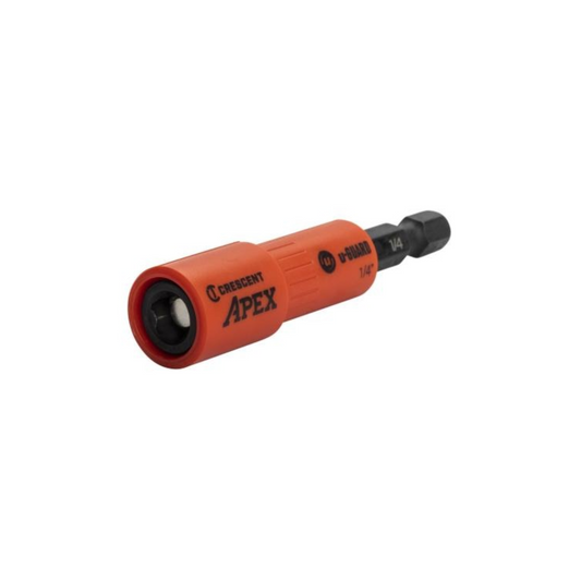 Crescent Apex Magnetic Nutsetter - 1/4" - 48mm x 121mm - Durable & Precise - Auzzistore