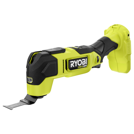 Ryobi 18V ONE+ HP Brushless Multitool Tool Only - 80mm x 322mm x 138mm - Versatile for Sanding, Plunge Cuts, Grout Removal - Auzzistore