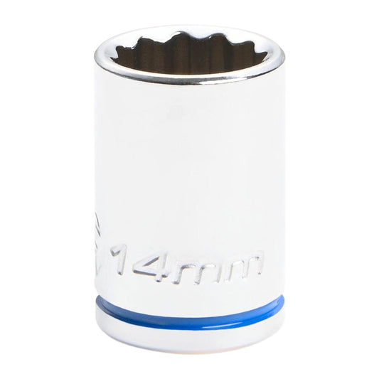 Kincrome 14mm 3/8 Drive Socket - Chrome Vanadium Steel - Rust Resistant - Auzzistore