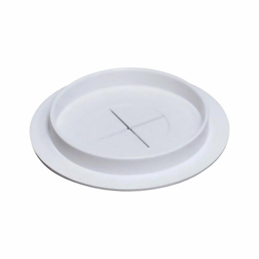 Kinetic Puddle Flange Cap - 100mm - PVC - Light Grey - Durable