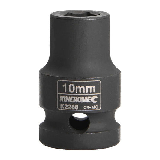 Kincrome 10mm Impact Socket - Cr-Mo Steel - Rust Resistant - Durable - Auzzistore