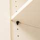 Taskmaster Plastic Shelf Support - 5mm - Black - 20 Pack