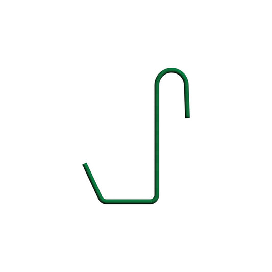 Jack 15cm Green Hanging Basket Hook - Durable Outdoor Plant Support - Auzzistore