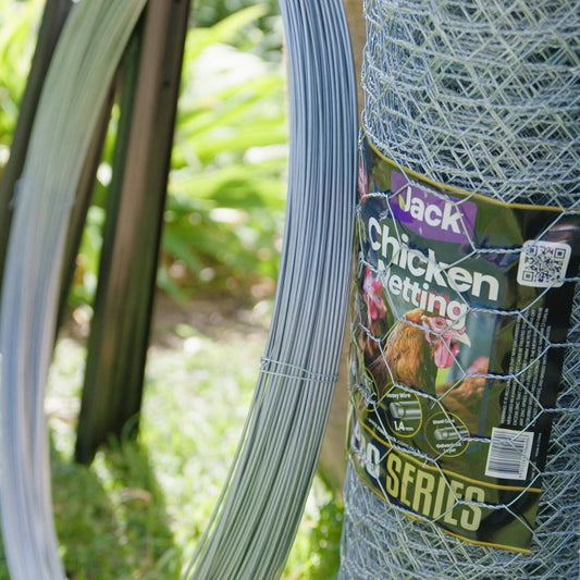 Jack Handyfence Fence Wire - 3mm x 250m - Galvanised - Soft Steel – view 2 - Auzzistore