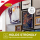 Command Jumbo Metal Picture Hanger - 1pk - Damage-Free - 3.6kg Capacity