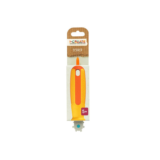I Create Scorer - Cardboard Perforating Tool - 40mm x 190mm - Yellow