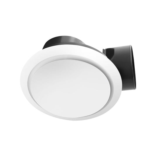 Deta 250mm Side Duct Exhaust Fan - Plastic - High Air Extraction - Auzzistore