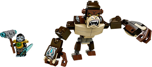 LEGO 70125 Gorilla Legend Beast - Gorzan & CHI Hammer – view 2 - Auzzistore