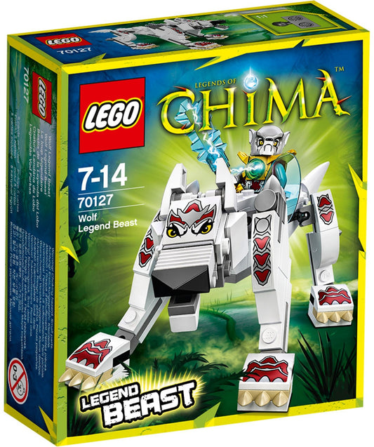 LEGO 70127 Wolf Legend Beast - Worriz CHI Warrior Set - Auzzistore