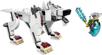LEGO 70127 Wolf Legend Beast - Worriz CHI Warrior Set