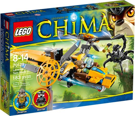 LEGO 70129 Lavertus' Twin Blade Helicopter - CHI Power - Legends of Chima - Auzzistore
