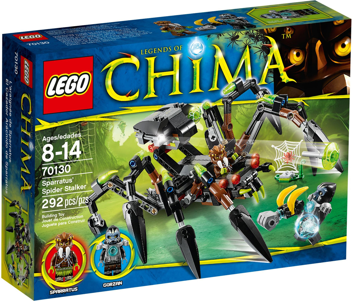 LEGO 70130 Sparratus' Spider Stalker - Gorzan vs. Spider Tribe