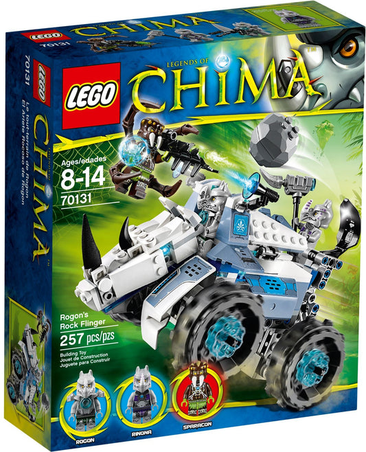 LEGO 70131 Rogon's Rock Flinger - CHI Rhino Pursuit - Auzzistore