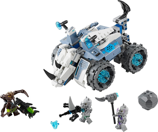 LEGO 70131 Rogon's Rock Flinger - CHI Rhino Pursuit – view 2 - Auzzistore