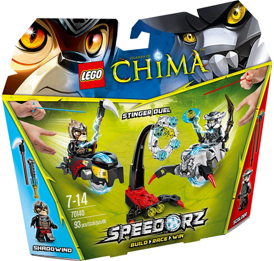 LEGO 70140 Stinger Duel Speedorz Scorpion CHI Ring - Auzzistore