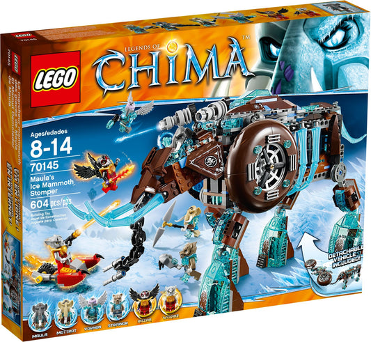 LEGO 70145 Maula's Ice Mammoth Stomper - CHI Building Set - Auzzistore