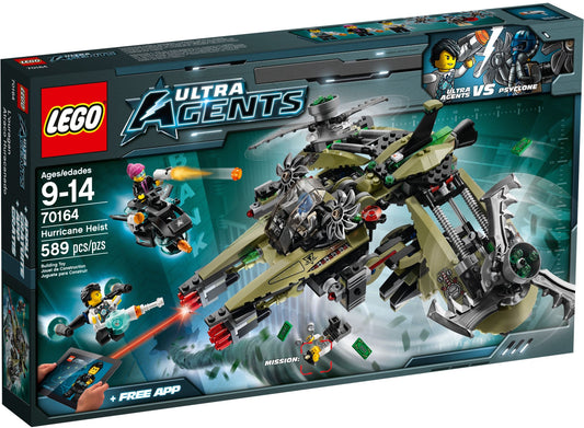 LEGO 70164 Hurricane Heist: Stop Psyclone's Tornado Flyer!