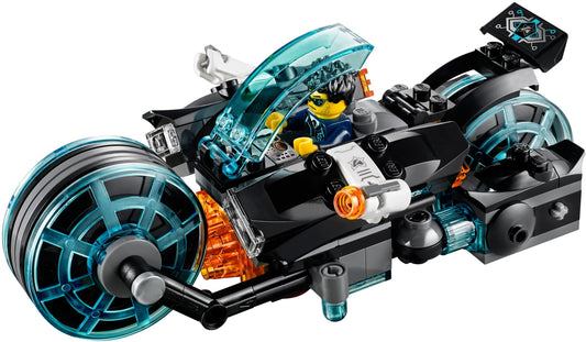 LEGO 70167 Ultra Agents Invizable Gold Getaway Stealth Bike – view 2 - Auzzistore