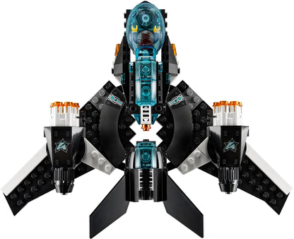 LEGO 70171 Ultra Agents Ultrasonic Jet vs. Brainstein