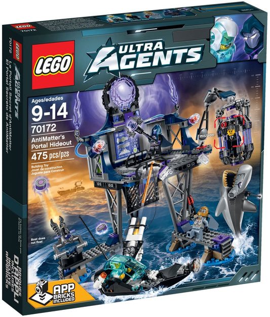 LEGO 70172 Ultra Agents AntiMatter's Portal Hideout - Auzzistore