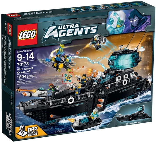 LEGO 70173 Ultra Agents Ocean HQ Playset - Auzzistore