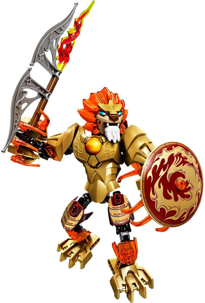 LEGO 70206 CHI Laval - Buildable Lion Warrior Figure
