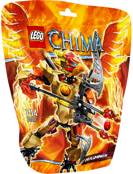 LEGO 70211 CHI Fluminox - Buildable Phoenix Warrior - Auzzistore