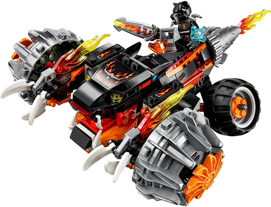 LEGO 70222 Tormak's Shadow Blazer - CHI Panther vs. Saber-tooth – view 2 - Auzzistore