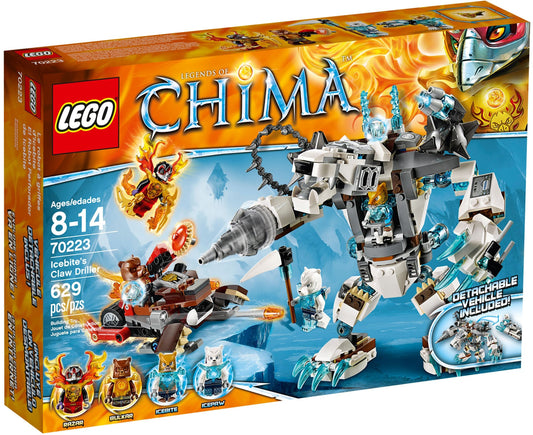 LEGO 70223 Icebite's Claw Driller - CHI Battles - Auzzistore