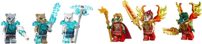 LEGO 70227 King Crominus Rescue Helicopter & Fire Tracker