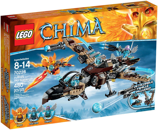 LEGO 70228 Vultrix's Sky Scavenger Chima Playset - Auzzistore