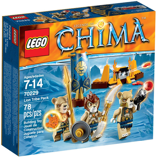 LEGO 70229 Lion Tribe Pack - Li’Ella & Warriors - Auzzistore