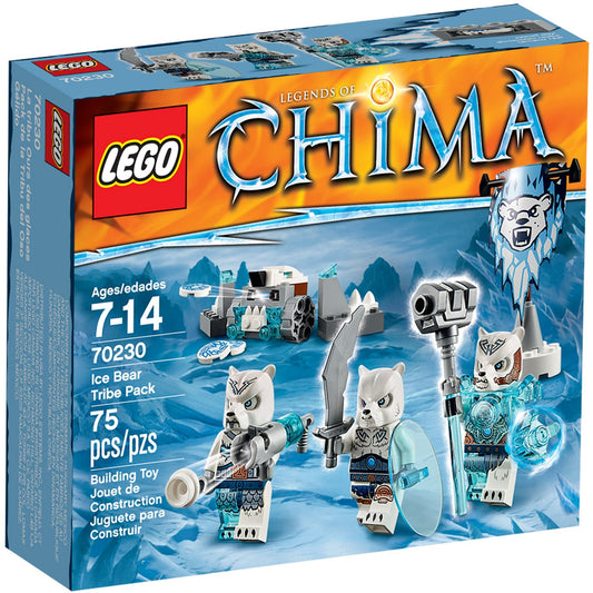 LEGO 70230 Ice Bear Tribe Pack - General Icerlot Minifigure - Auzzistore