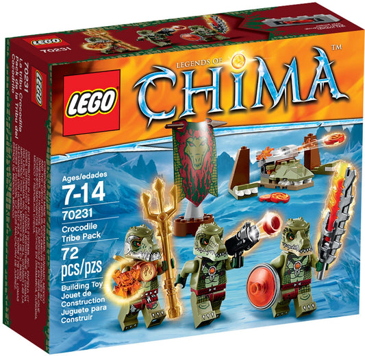 LEGO 70231 Crocodile Tribe Pack - Legends of Chima - Auzzistore