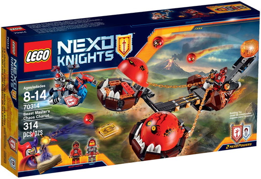 LEGO 70314 Beast Master's Chaos Chariot + Hover Horse - NEXO KNIGHTS - Auzzistore