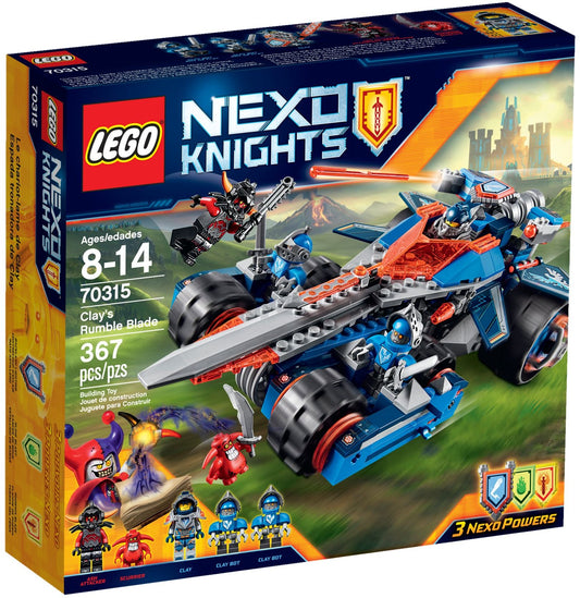 LEGO 70315 Clay's Rumble Blade: NEXO KNIGHTS Battle Vehicle - Auzzistore