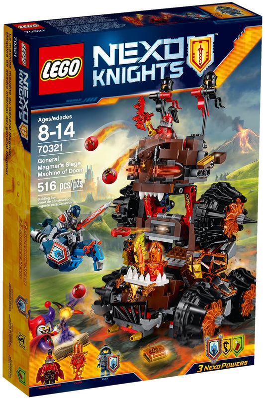 LEGO 70321 General Magmar's Siege Machine NEXO KNIGHTS - Auzzistore