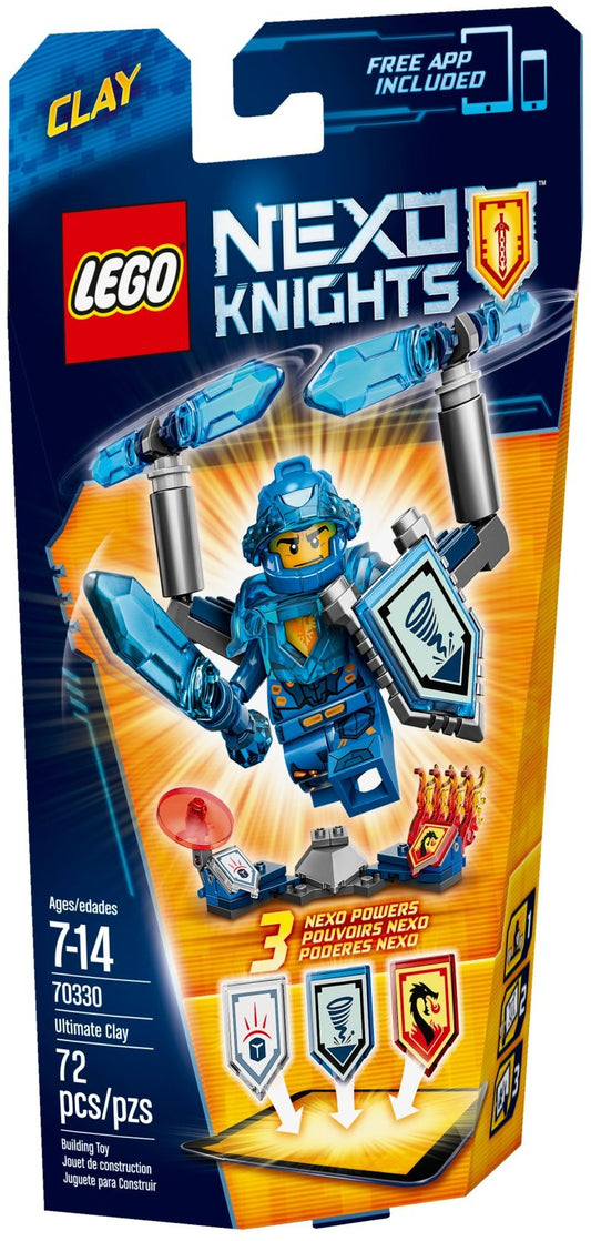 LEGO 70330 Ultimate Clay - NEXO KNIGHTS Action Figure - Auzzistore