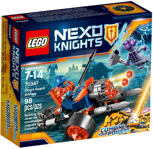 LEGO 70347 King's Guard Artillery - NEXO KNIGHTS Battle Vehicle - Auzzistore