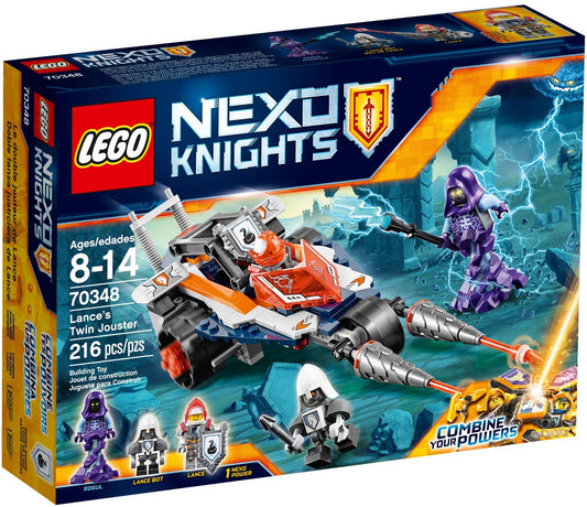 LEGO 70348 Lance's Twin Jouster: 4-in-1 NEXO KNIGHTS Jet - Auzzistore