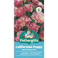 Mr Fothergill S Californian Poppy Appleblossom Pink Seeds - 75mm - Seeds - Quick To Grow