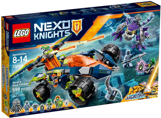LEGO 70355 Aaron's Rock Climber vs. Krakenbeast - NEXO KNIGHTS - Auzzistore