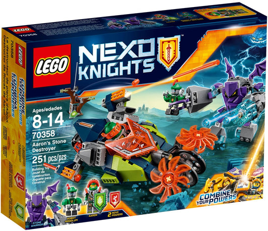 LEGO 70358 Aaron's Stone Destroyer vs. Bedrock Monster - Auzzistore