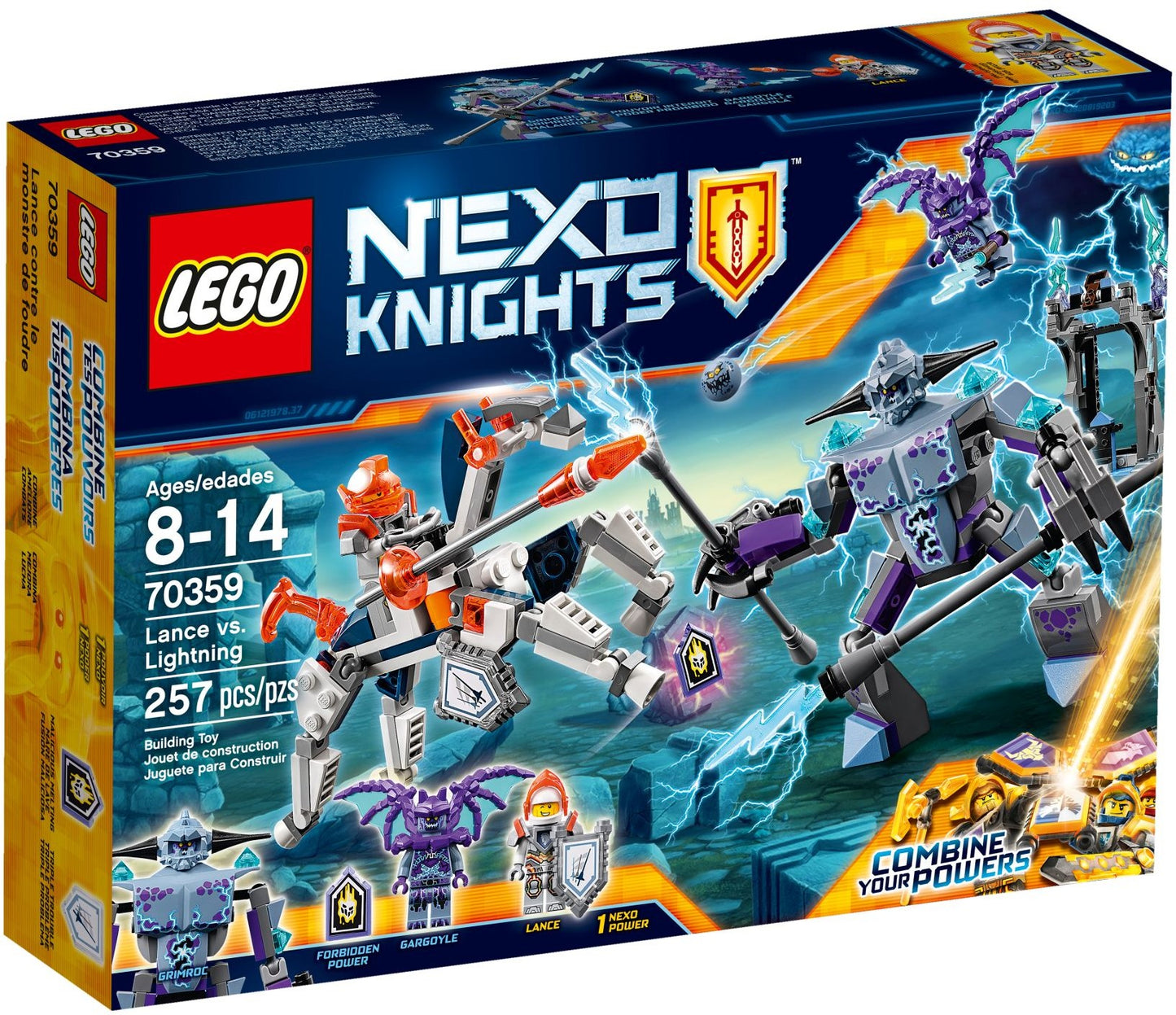 LEGO 70359 Lance vs. Lightning Gargoyle Grimroc