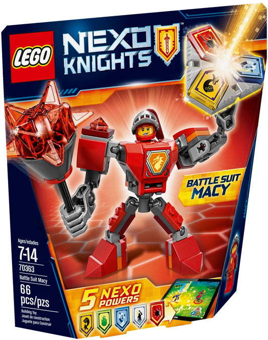 LEGO 70363 Battle Suit Macy - NEXO KNIGHTS Mech Figure - Auzzistore
