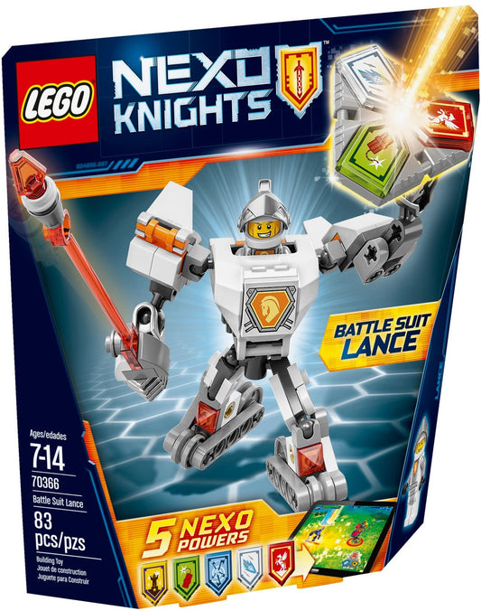 LEGO 70366 Battle Suit Lance: Rolling Mech with NEXO Powers - Auzzistore