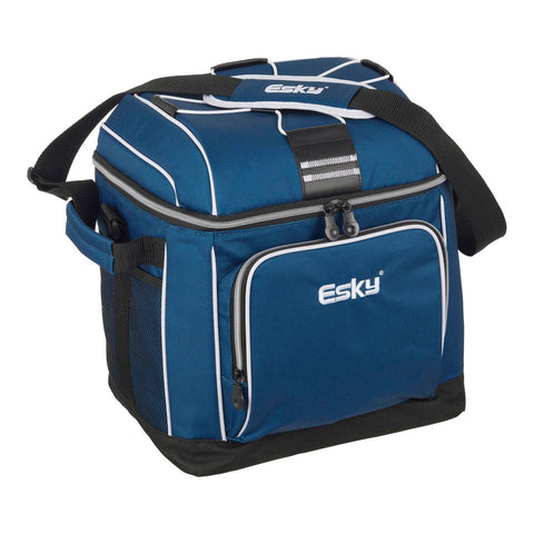 Esky 30 Can Soft Cooler Bag - 16L - Blue - Leak-Proof Insulation - Auzzistore